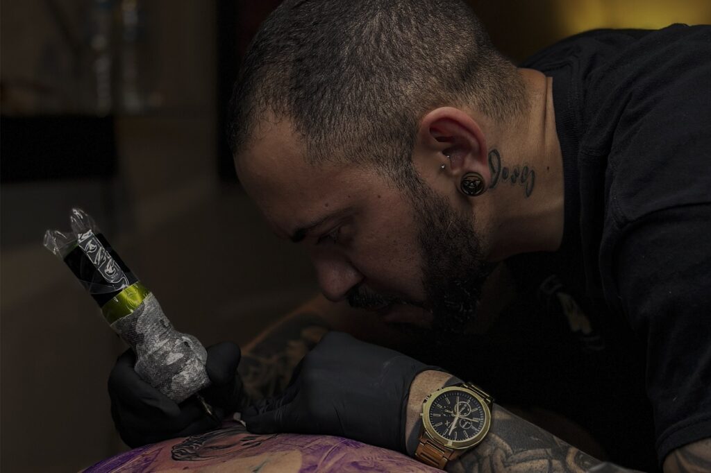 Black and grey realism tattoo by Washington Tattoo studio in Sydney, Australia