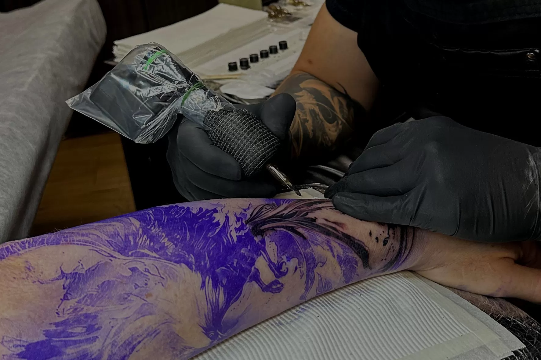 Getting a Tattoo